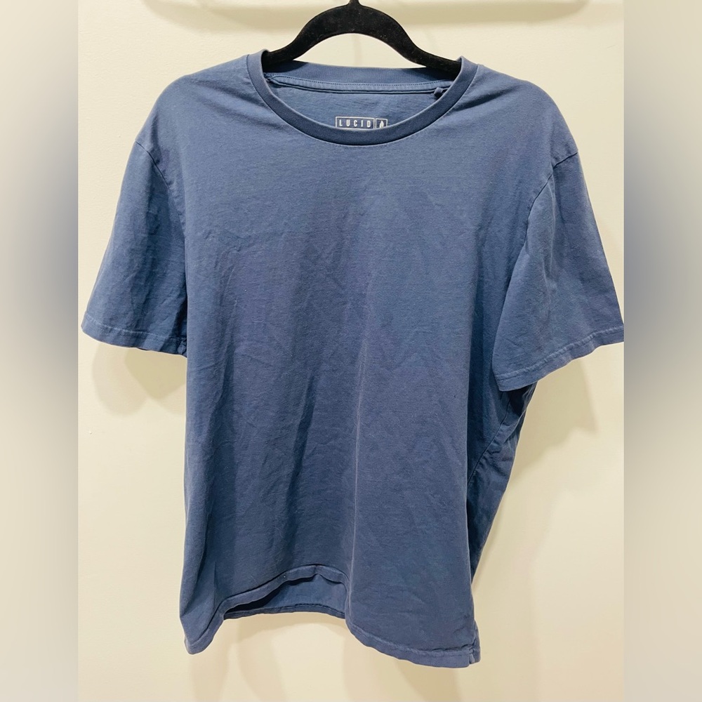 Urban Outfitters Navy Short Sleeve Tee